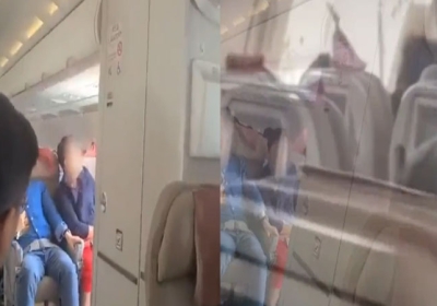 Passenger Opens Plane Door During Fly in South Korea 