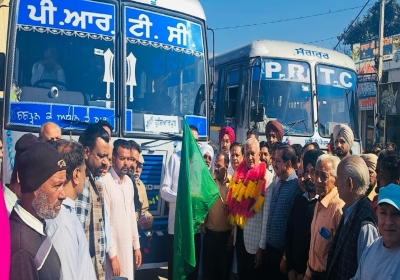 Flagged off Buses running on two New Routes