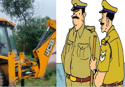 Police reached rape accused home with bulldozer in UP