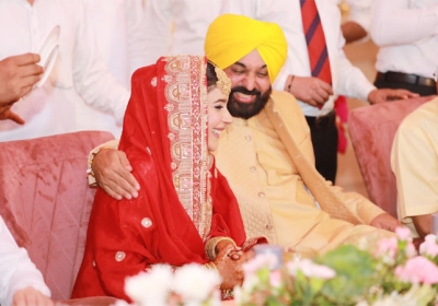  Punjab CM Bhagwant Mann Wife Dr Gurpreet Kaur Good News Out