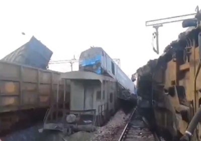 Punjab Fatehgarh Sahib Two Train Collision Goods Train Accident Update