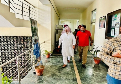  Punjab Minister Chetan Singh Jouramajra Surprise Checking