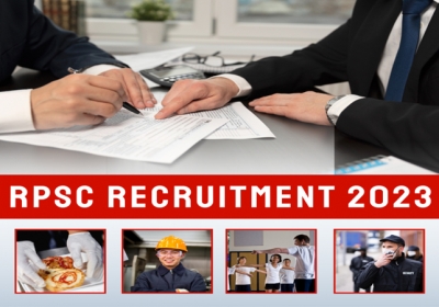 Rajasthan RPSC Sarkari Naukri 2023 