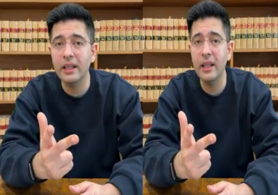 Raghav Chadha openly challenged the Aam Aadmi Party breaking