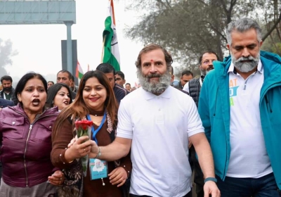 Rahul Gandhi in Bharat jodo yatra 1