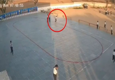 Rajasthan Nagaur School 9 Year Girl Student Heart Attack Death Video