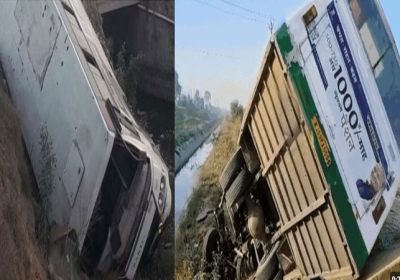 Rajasthan Roadways Bus Fell Into Haryana Canal