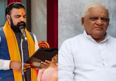 Shakuni Chaudhary Gets Emotional at Swearing-in Ceremony