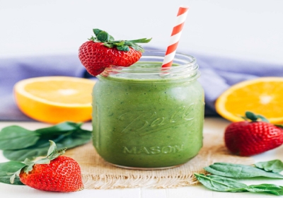 Strawberry Spinach Smoothie Recipe