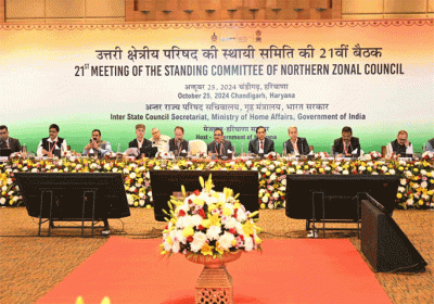 Haryana Chief Secretary Dr. TVSN Prasad chaired the 21st meeting of the Standing Committee of Northe