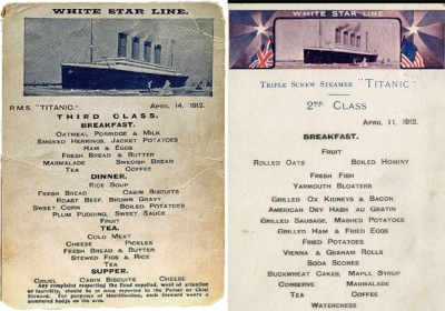 111 Year Old Titanic Ship Food Menu Viral On Social Media 