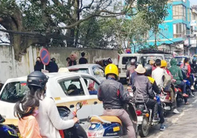 Traffic discipline image viral on social media