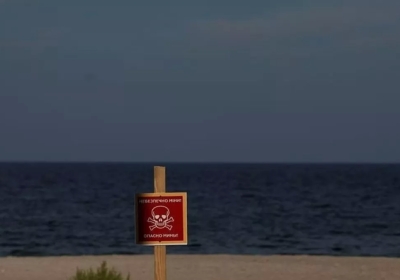 Ukraine warns of landmines drifting along Black Sea coast due to storm
