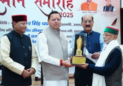 Chief Minister Pushkar Singh Dhami