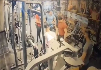 Varanasi Youth Sudden Death In Gym While Exercising Video Viral