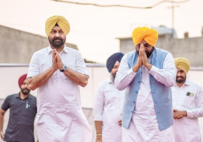 Chief Minister Bhagwant Singh Mann visits Gurdwara Jyotisar Sahib