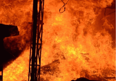 Major fire in a factory in Nagpur