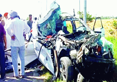 Mother-son died in a road accident