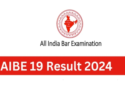 बार काउंसिल ऑफ इंडिया (BCI) जल्द ही अपनी आधिकारिक वेबसाइट पर AIBE 19 Result 2024 जारी करेगा। उम्मीदवार allindiabarexamination.com से अपना रिजल्ट देख और डाउनलोड कर सकते हैं। 