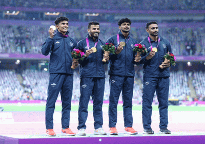 India's medal tally reaches 81 with medals in athletics, squash and archery