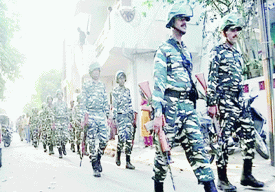 15 paramilitary force companies will take charge in Haryana for elections