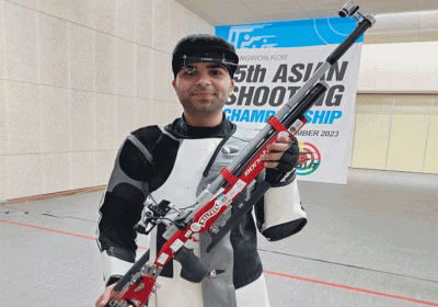 Shooter Arjun Babuta qualifies for Paris Olympics