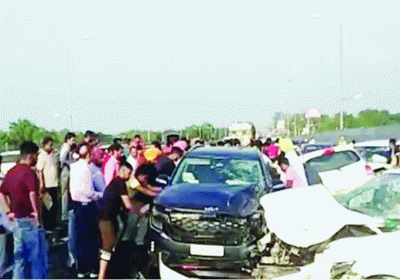 Tremendous accident on Chandigarh highway