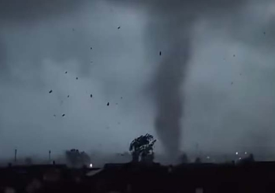 Tornado Strikes Near Italy Milan Video Viral
