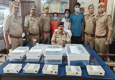 Bijnor police busts illegal call center, 3 arrested