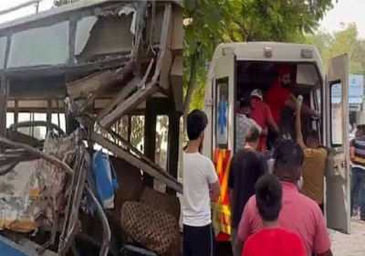 Passengers injured in the accident on Kurali Rupnagar road said roadways bus driver responsible for 