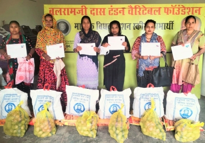 Free Ration Distributed to 58 Needy Widows