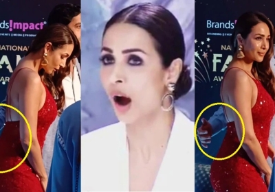 Malaika Arora Video: बैकलेस ड्रेस पहन इवेंट में पहुंची मलाइका अरोड़ा