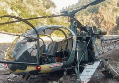Cheetah helicopter of Indian Army crashes in Arunachal Pradesh