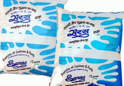 Saras Milk Becomes ₹2 Per Liter More Expensive