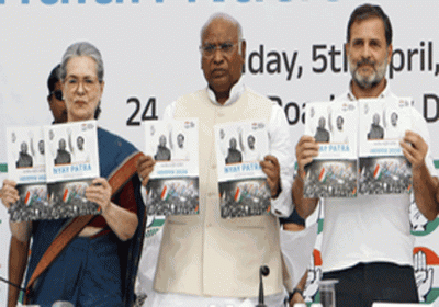 Uproar continues over Congress manifesto, BJP criticized