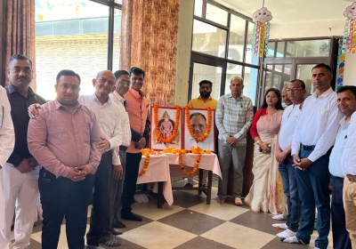 Tribute Paid to late Babu Shri Om Prakash Jindal
