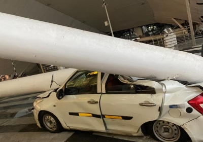 DELHI AIRPORT ROOF COLLAPSED