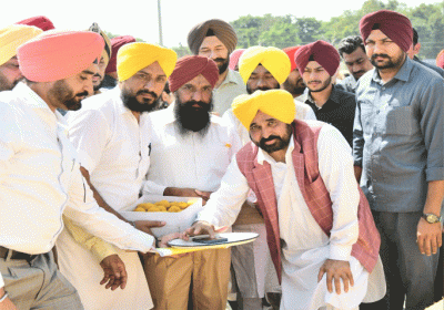 Chief Minister formally starts the procurement work of paddy from Chamkaur Sahib