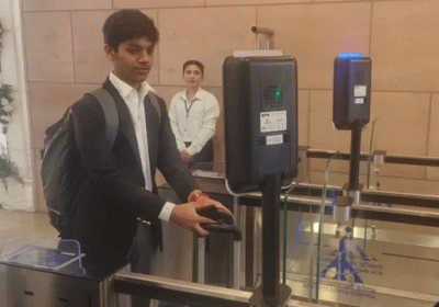 Digital Face Scan Entry at Dehradun Airport