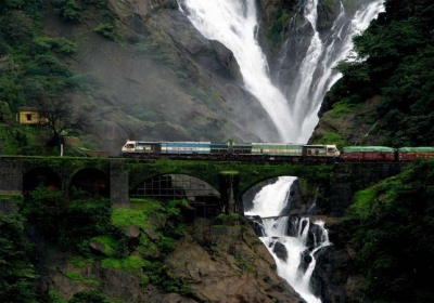 How To Reach at Dudhsagar Waterfall 