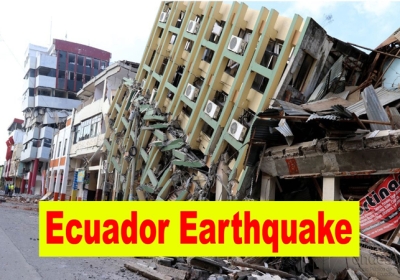 Ecuador earthquake kills at least 14 people and the magnitude was 6.8 watch video 