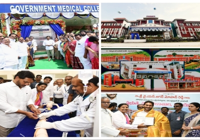 Inaugurates Government Medical Colleges