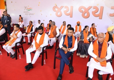 Swearing-in Ceremony of the Gujarat Cabinet