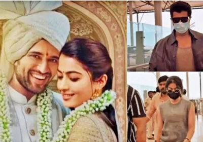 Vijay Deverakonda and Rashmika Mandanna
