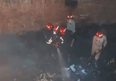 Massive Fire in Delhi Rohini
