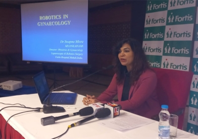 Fortis Mohali successfully treats 18-year-old girl with ovarian through robotic surgery