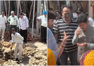 The MLA assessed the problem by smelling the water