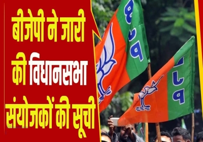 BJP appointed assembly coordinators in Haryana
