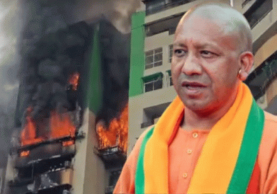 Massive Fire in Ghaziabad Indirapuram Society
