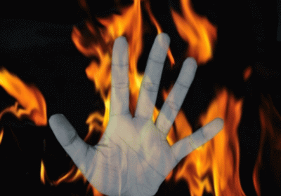 Man burnt alive in Delhi's Trilokpuri